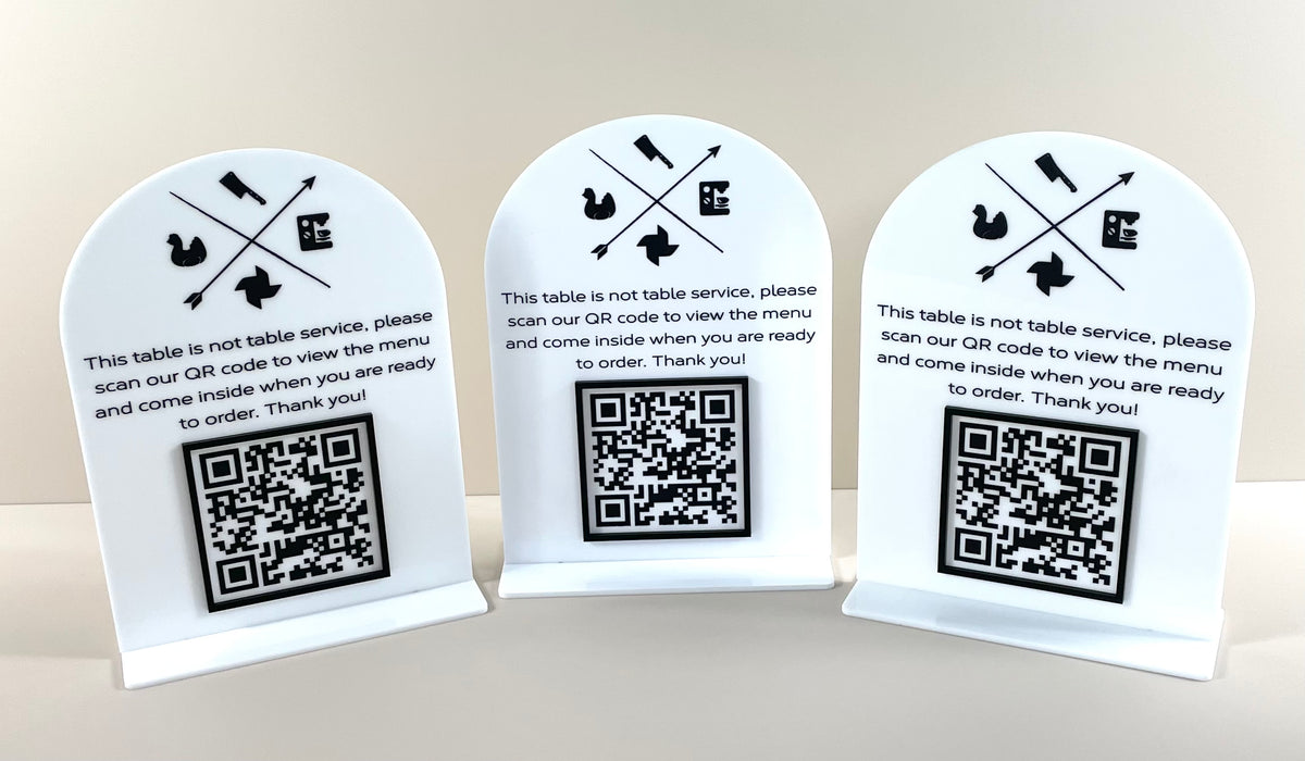 qr code stand