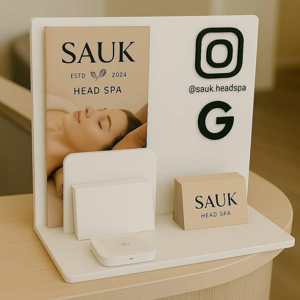 Custom brochure holder 