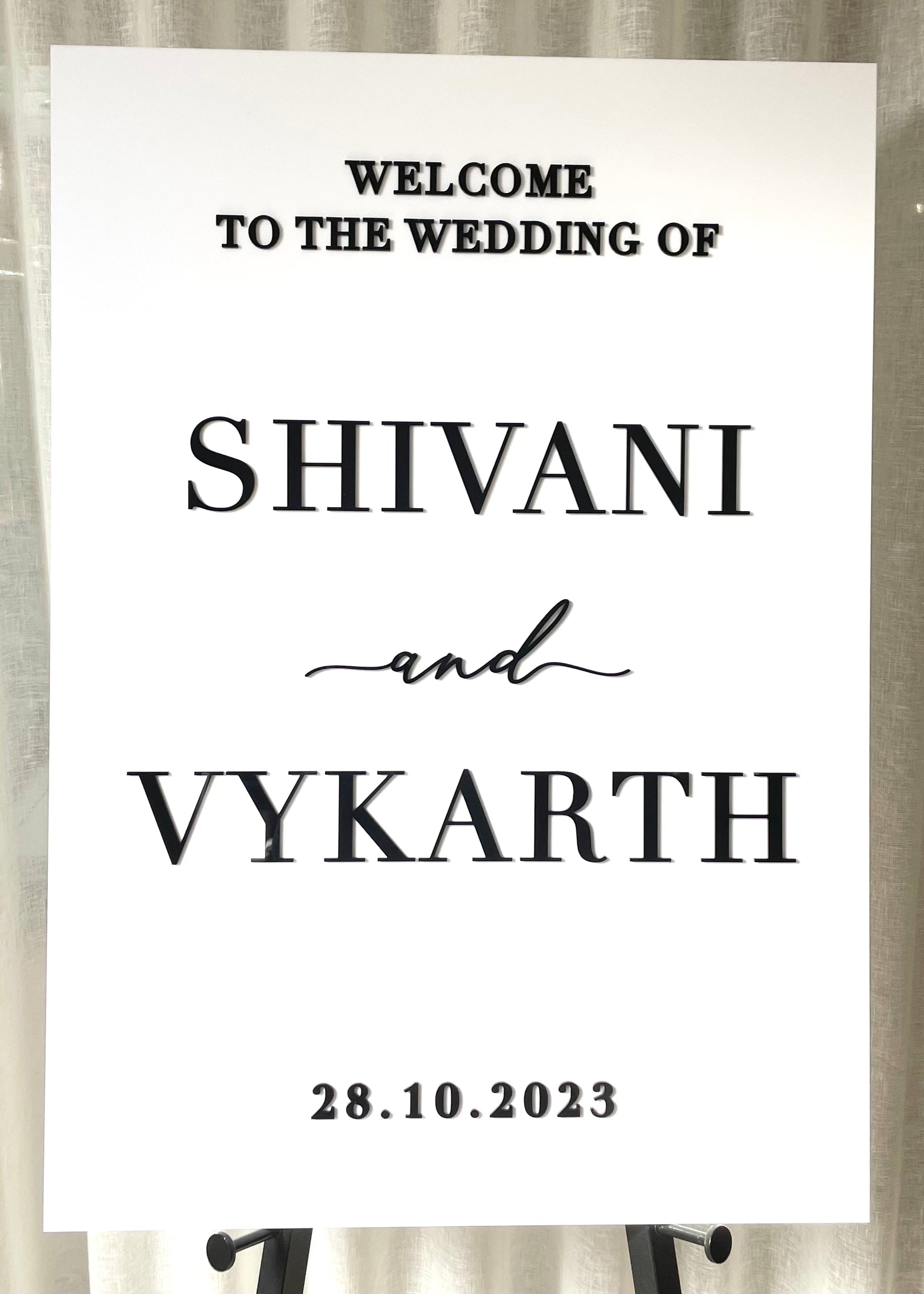 wedding signs Melbourne 