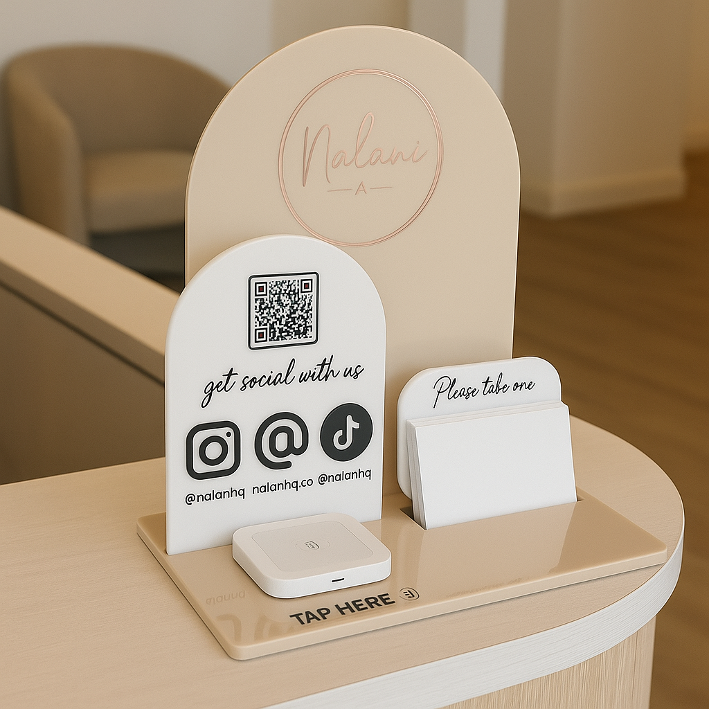 Custom counter stand 