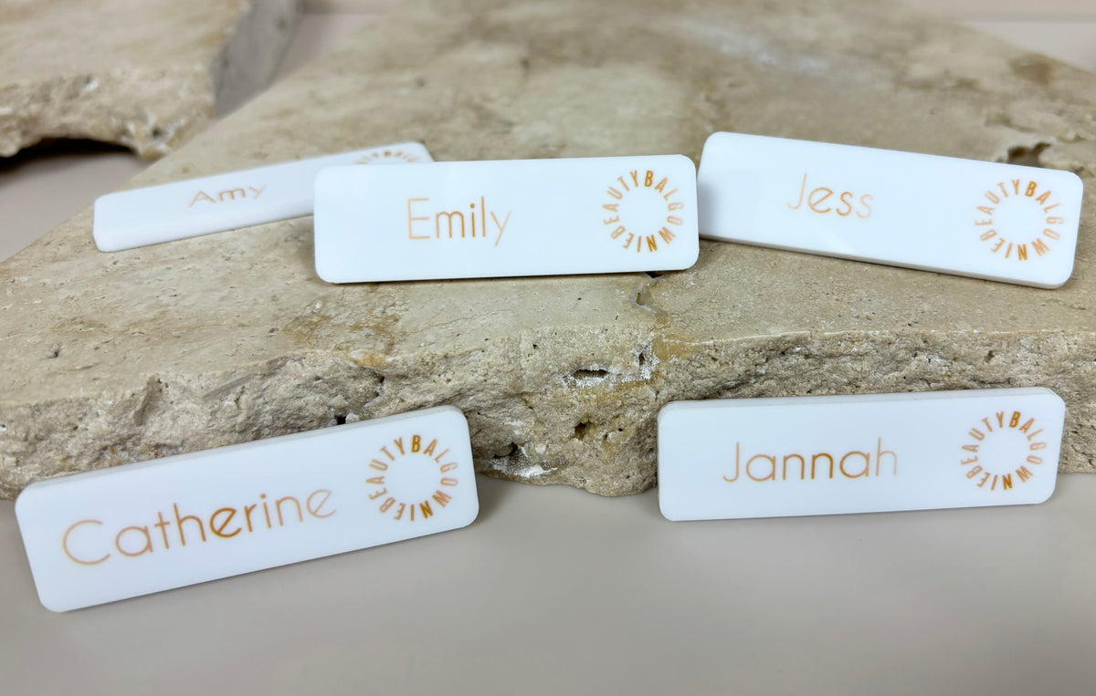 Custom name badges 