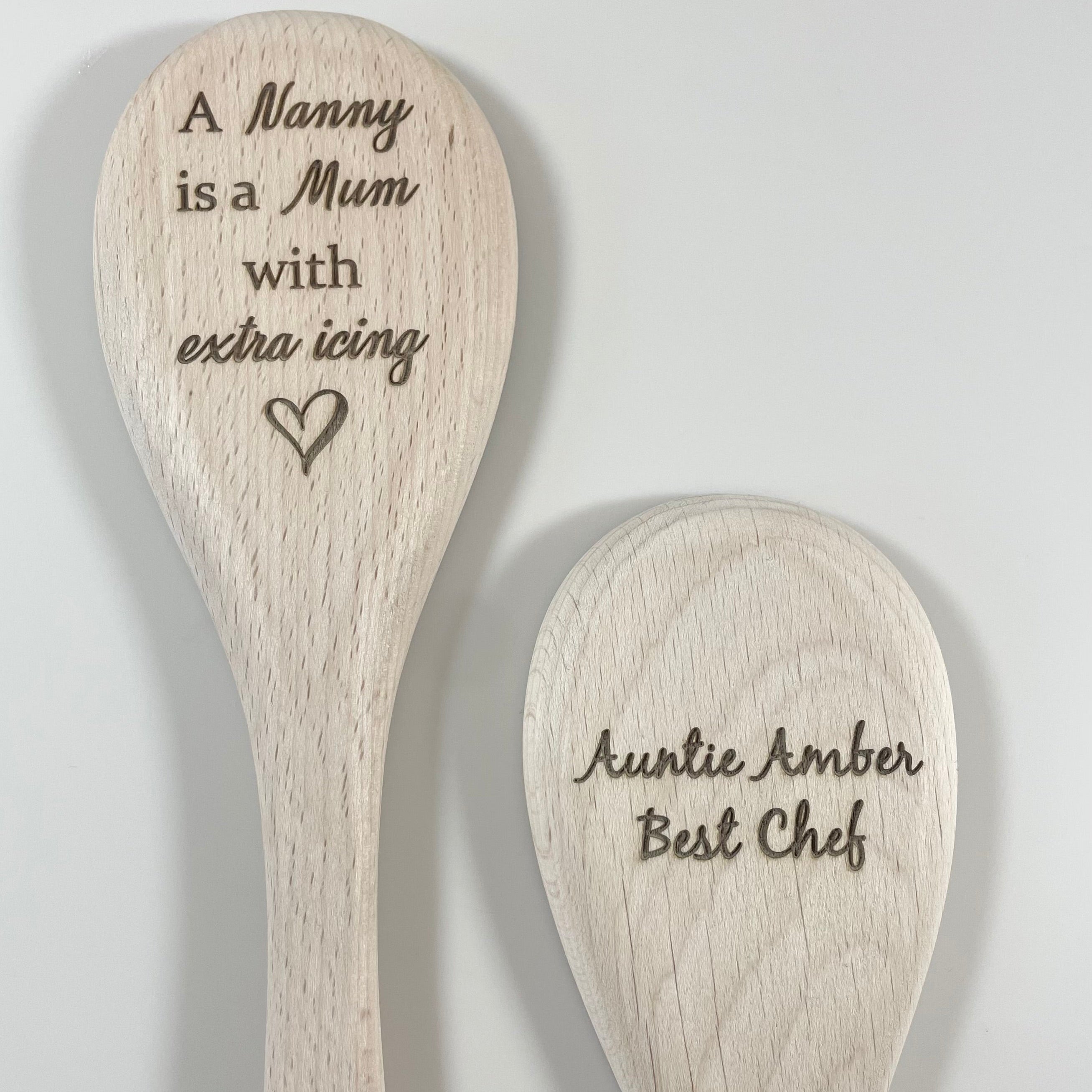 Custom wooden spoons 