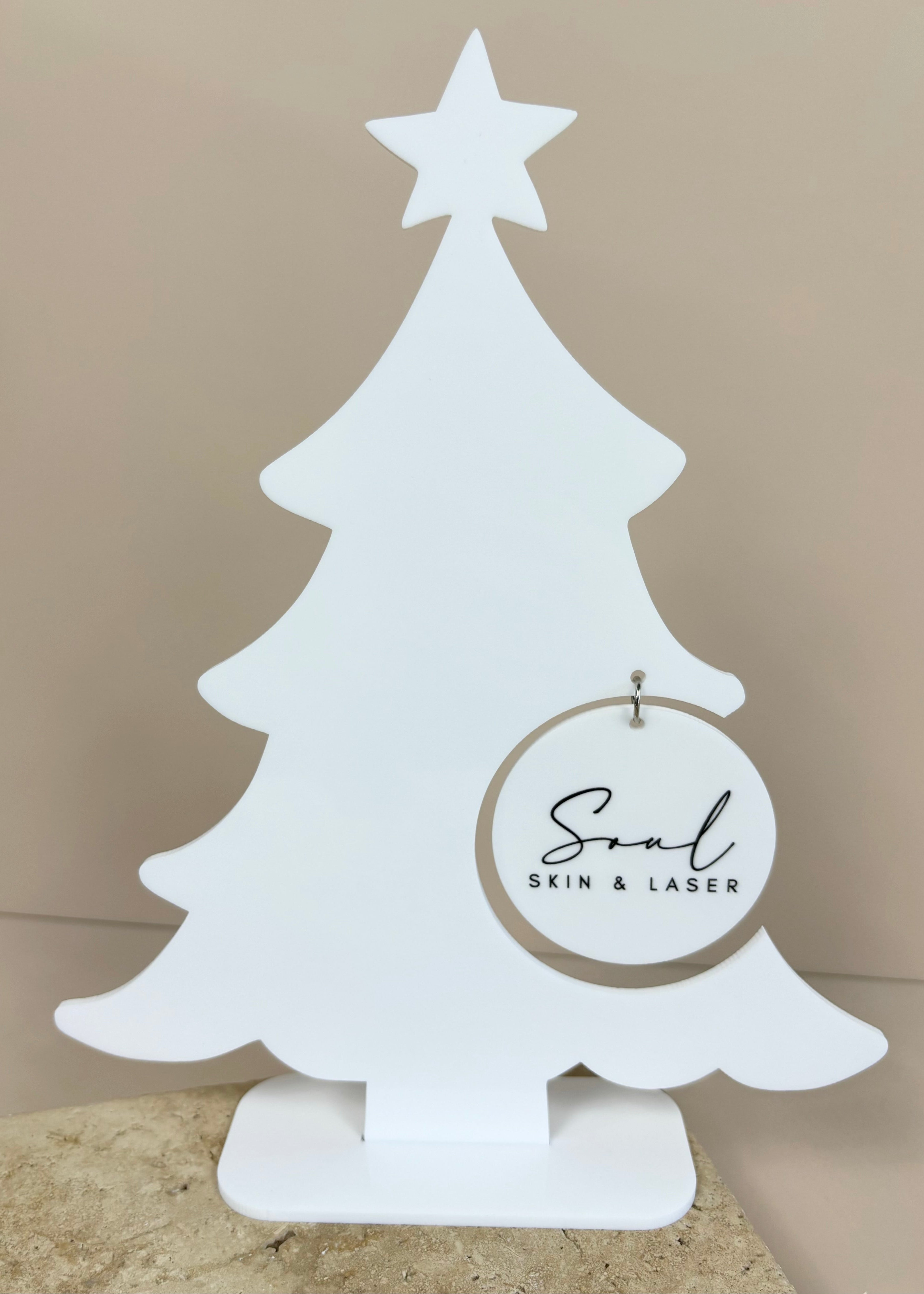 Custom logo Christmas tree 