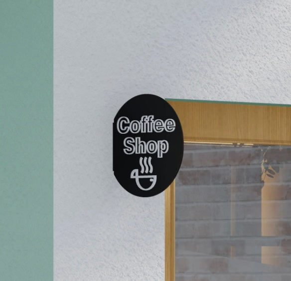 Round blade signs 30
