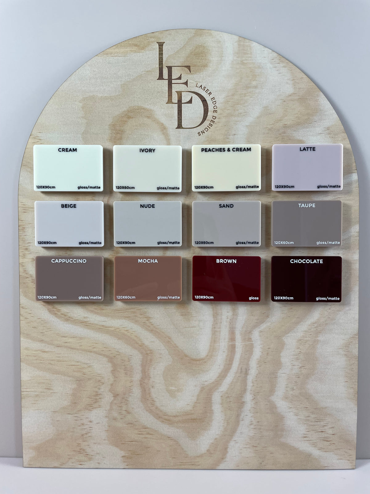 Colour samples