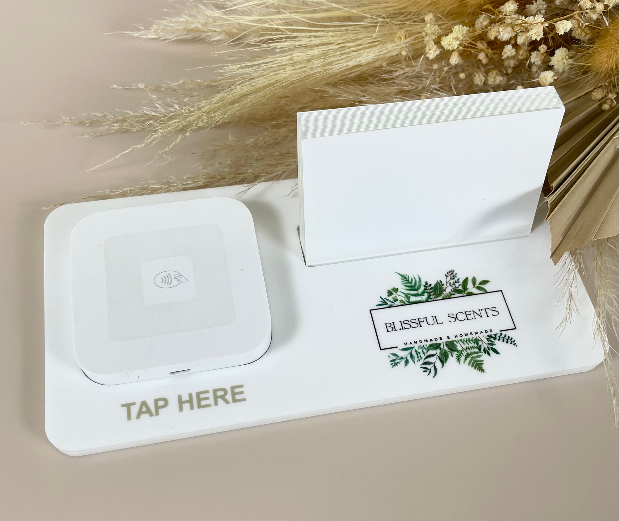 Mini card and square holder 