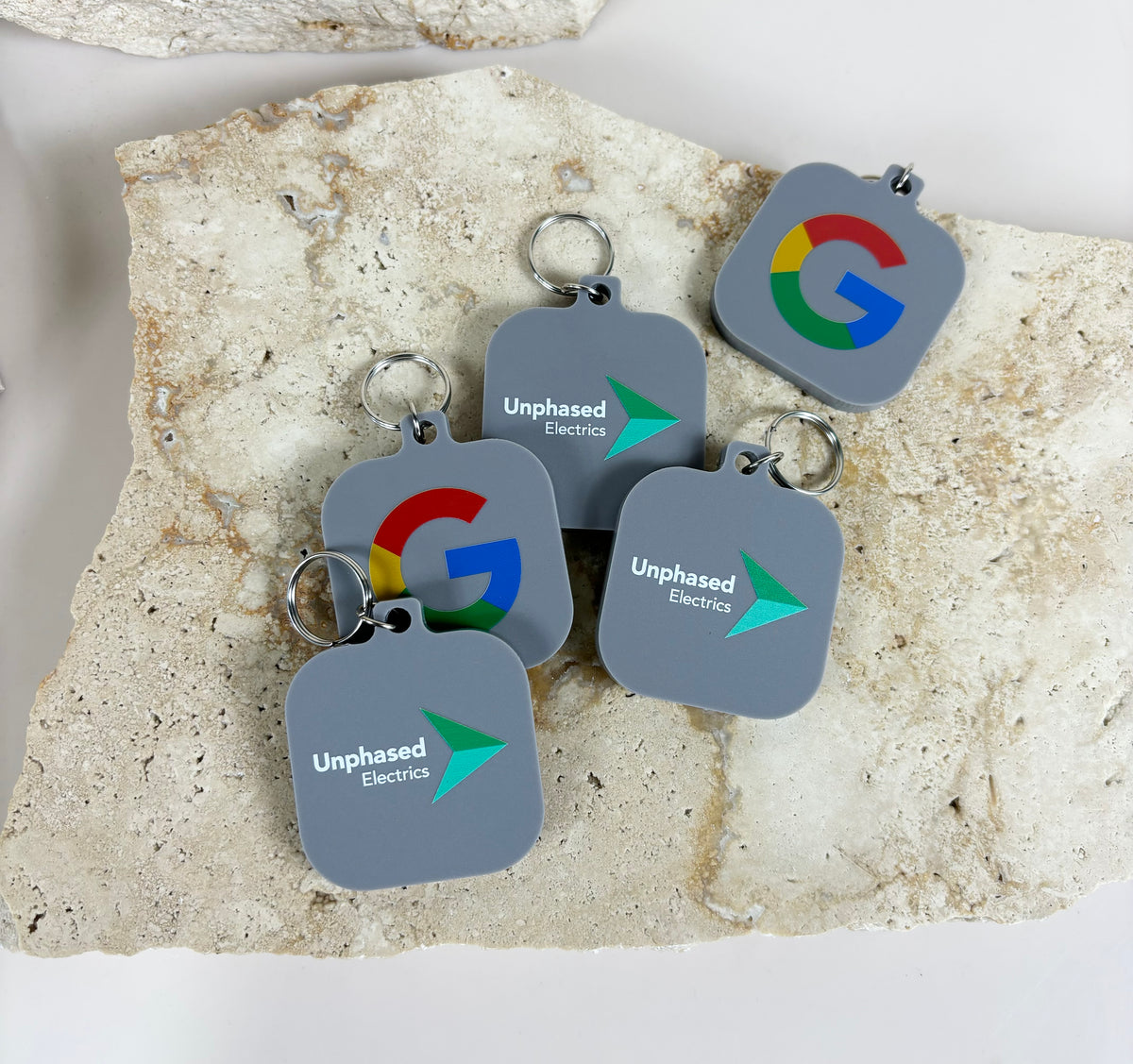 NFC google keychain 