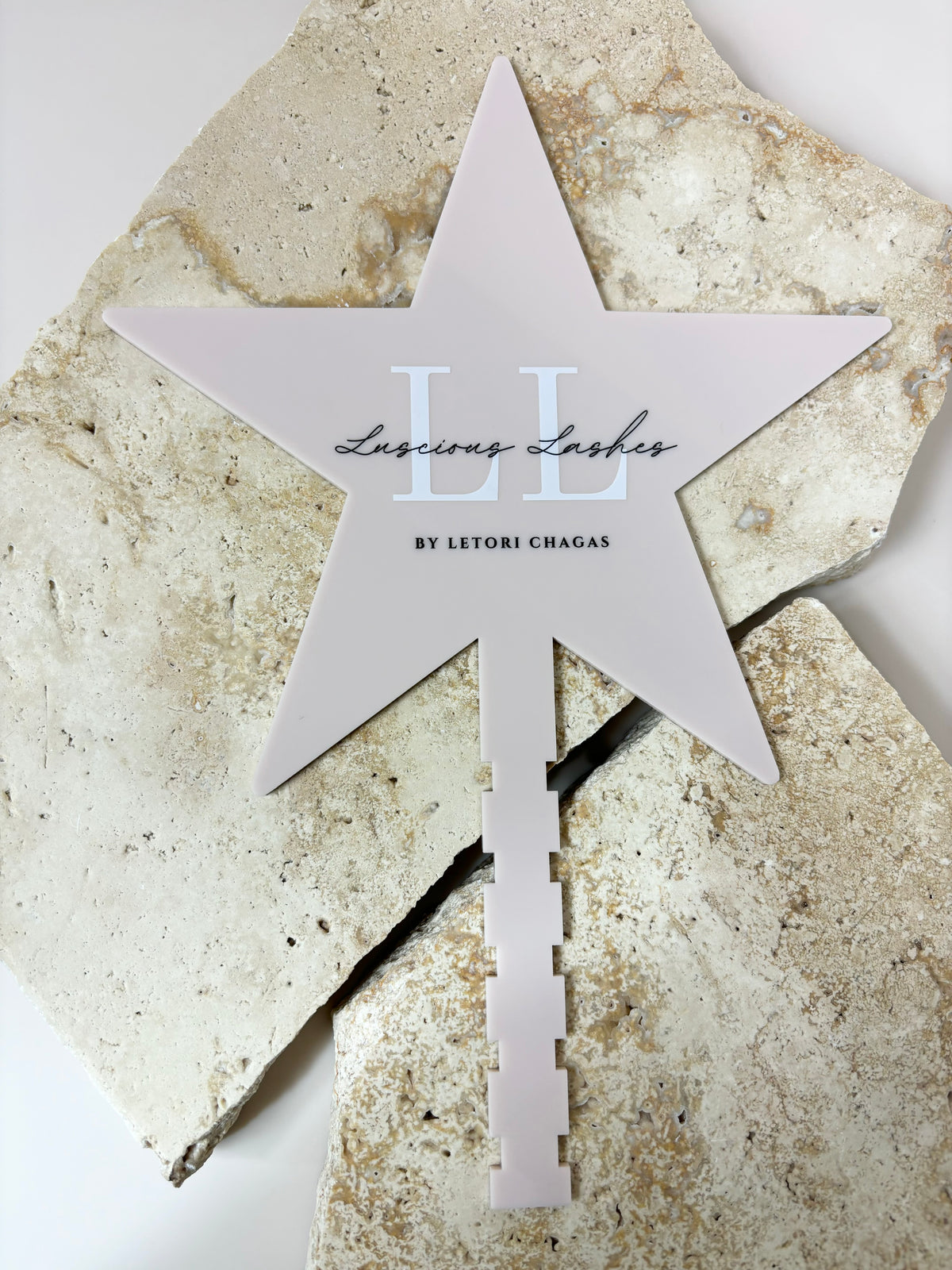 Branded star tree topper