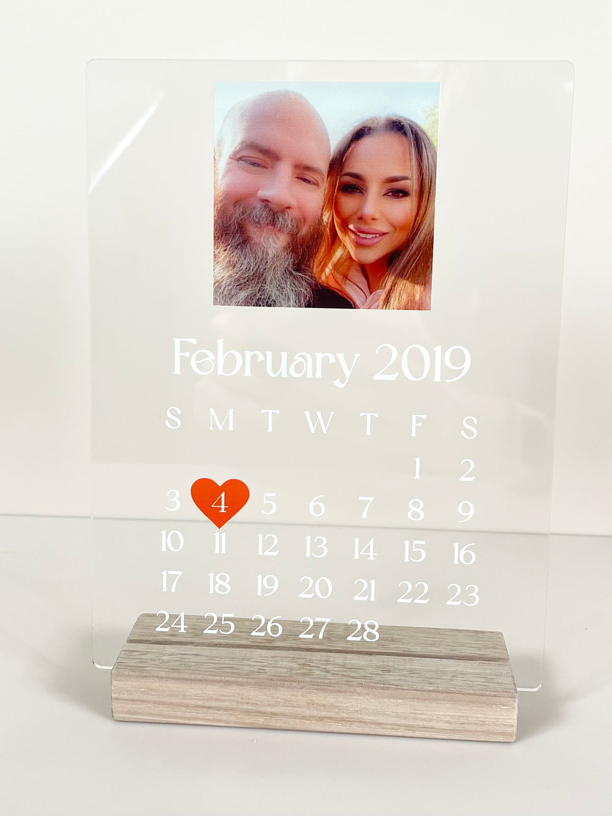 Special date photo display