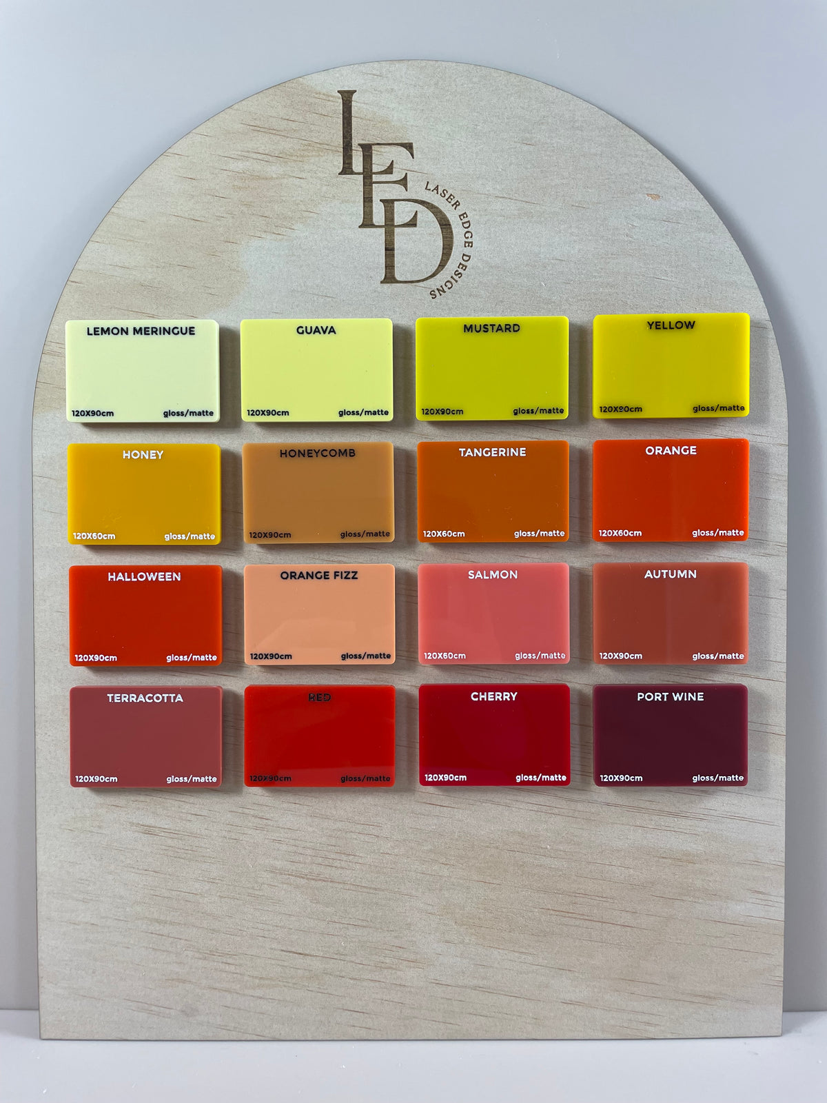 Colour samples