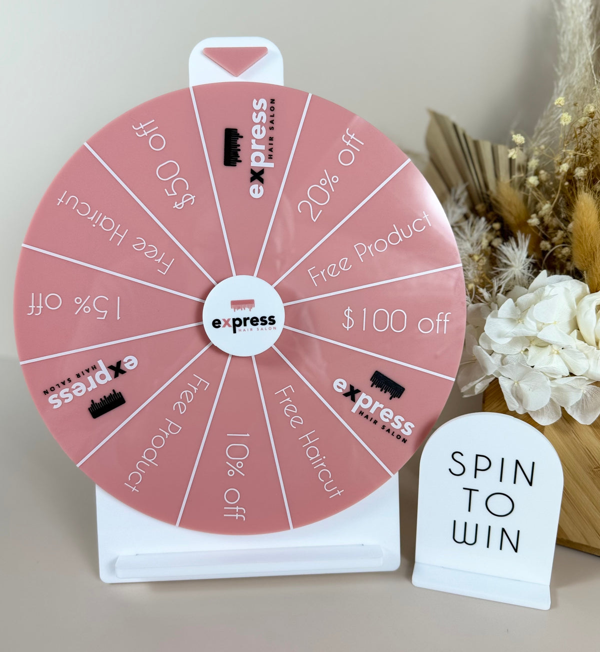 Custom spin the wheel 