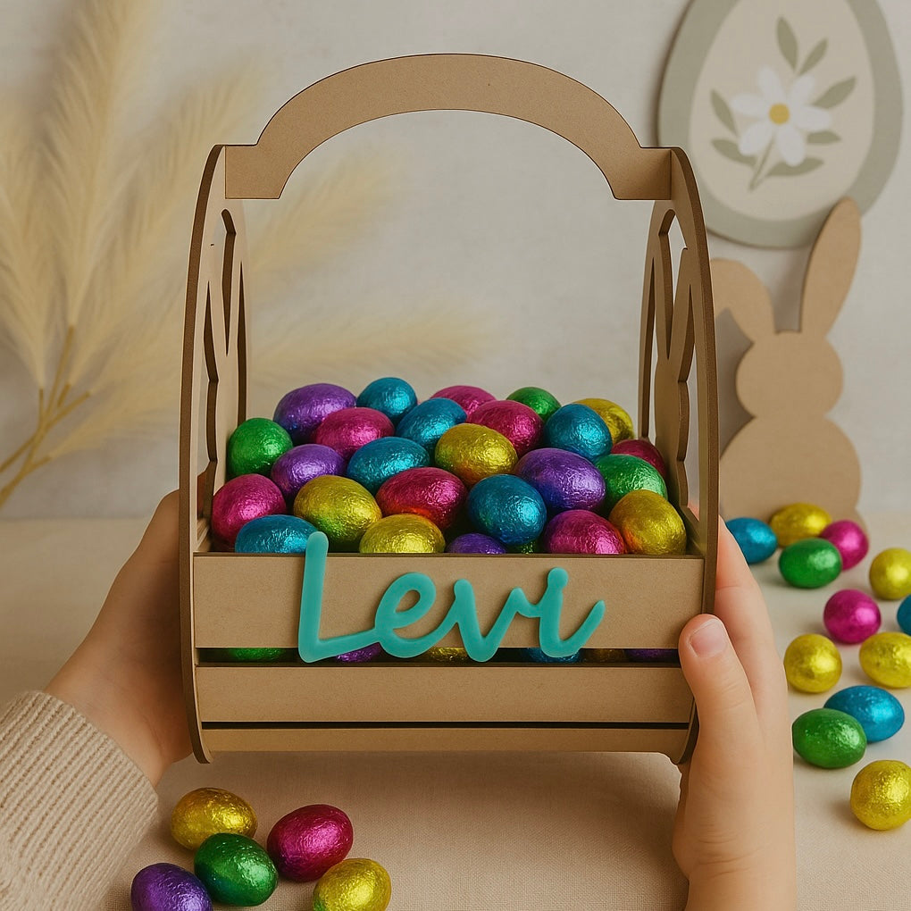 Personalised Easter basket 