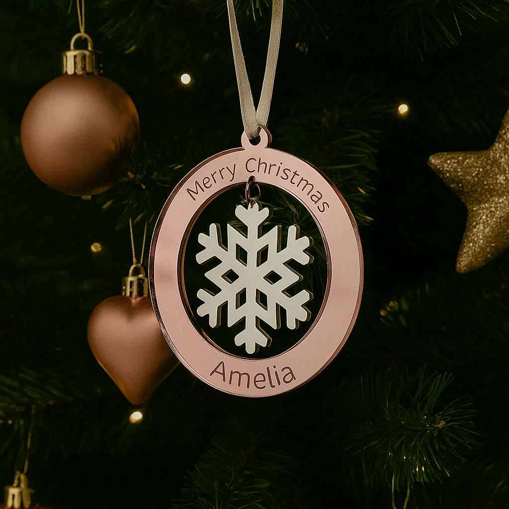 Personalised Christmas ornament 