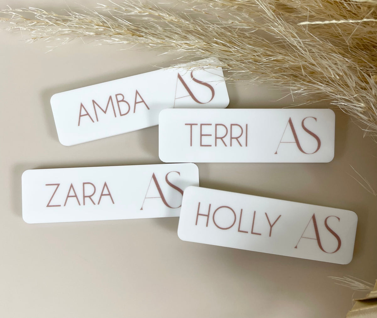 Custom name badges 