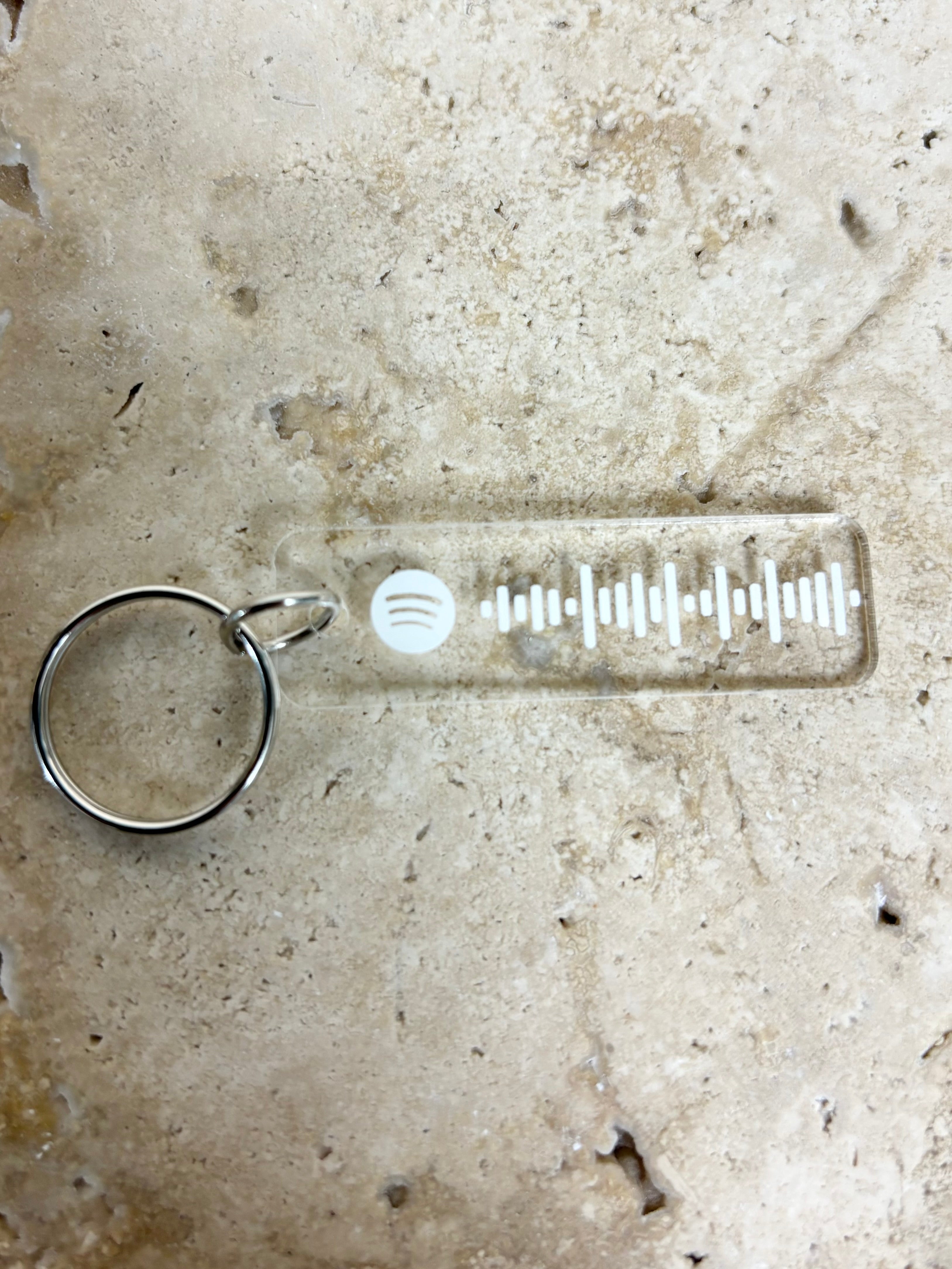 Custom song Spotify keychain 