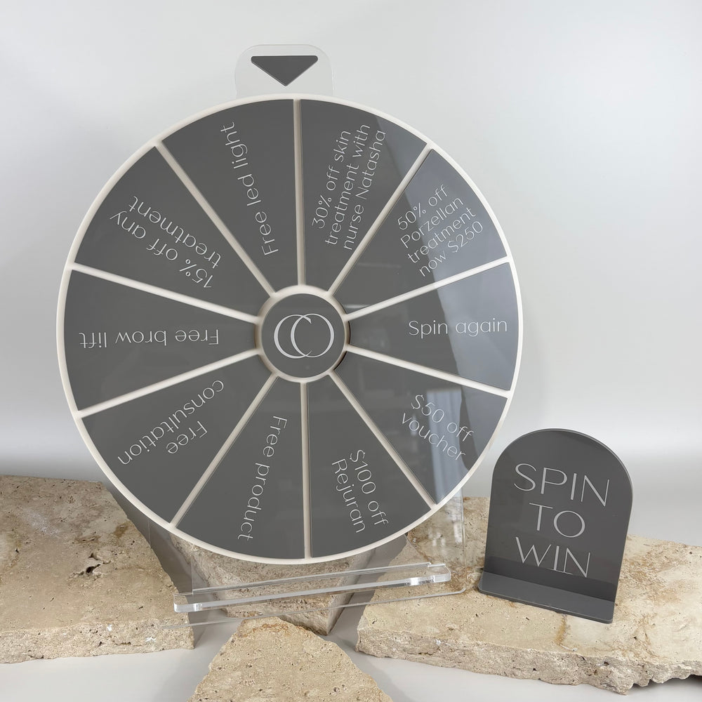 Custom Spin the Wheel Prize Wheel for Business Promotions