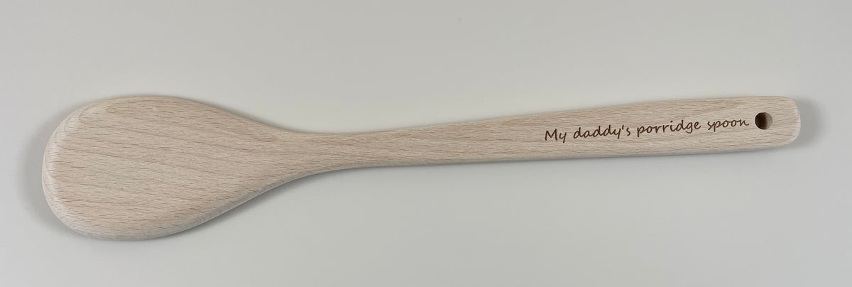 custom wooden spoon 