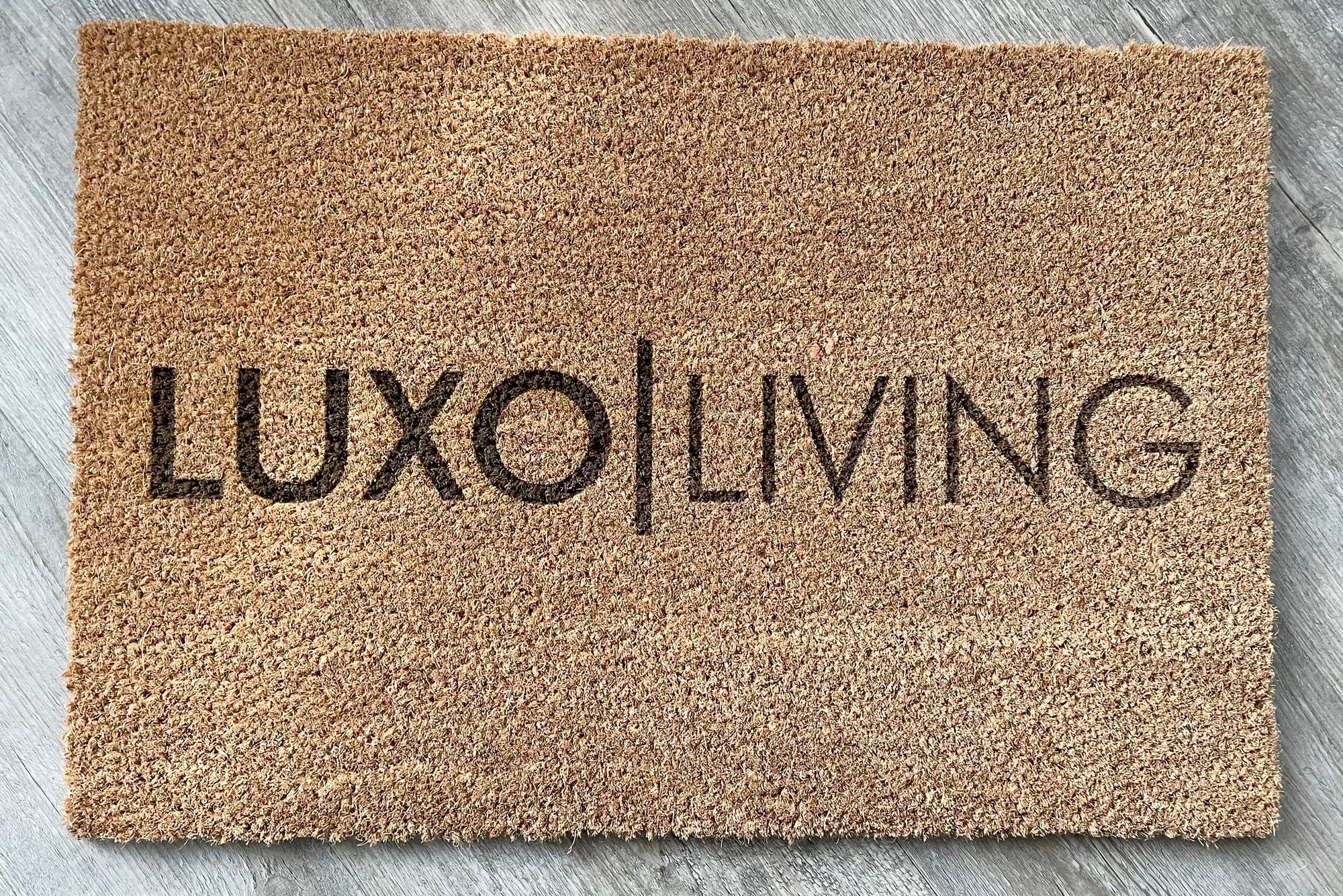 Branded door mats Logo door mats Laser Edge Designs LaserEdgeDesigns