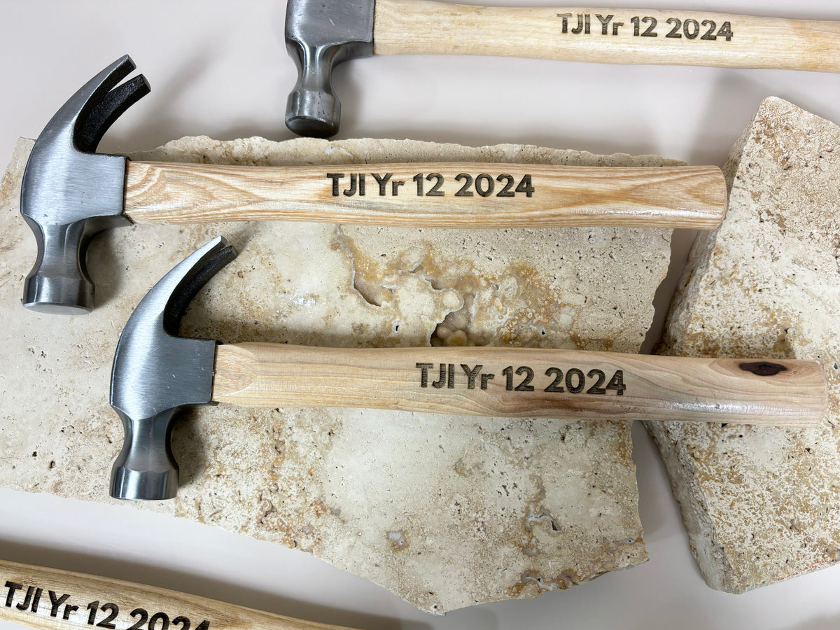Personalised hammers 