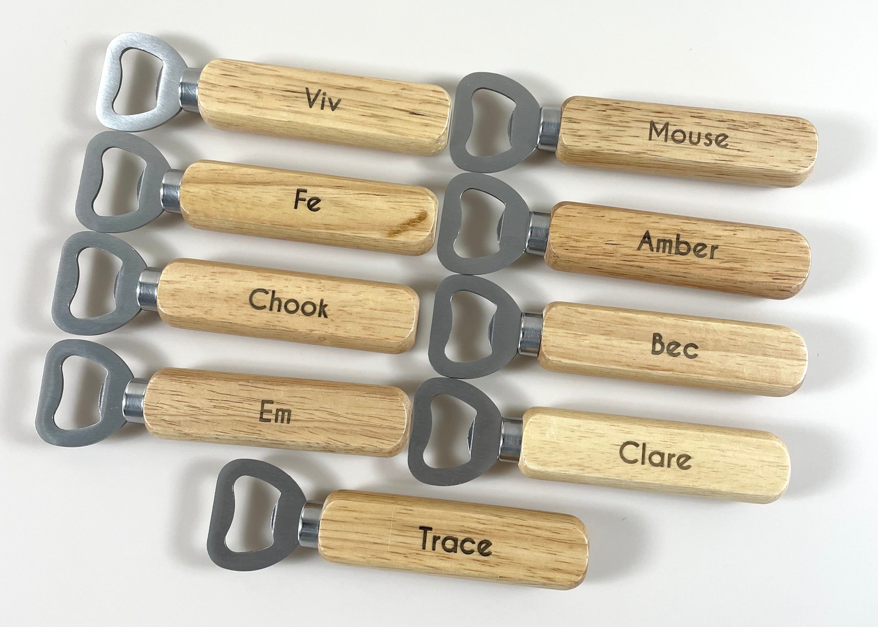 personalised bottle opener 