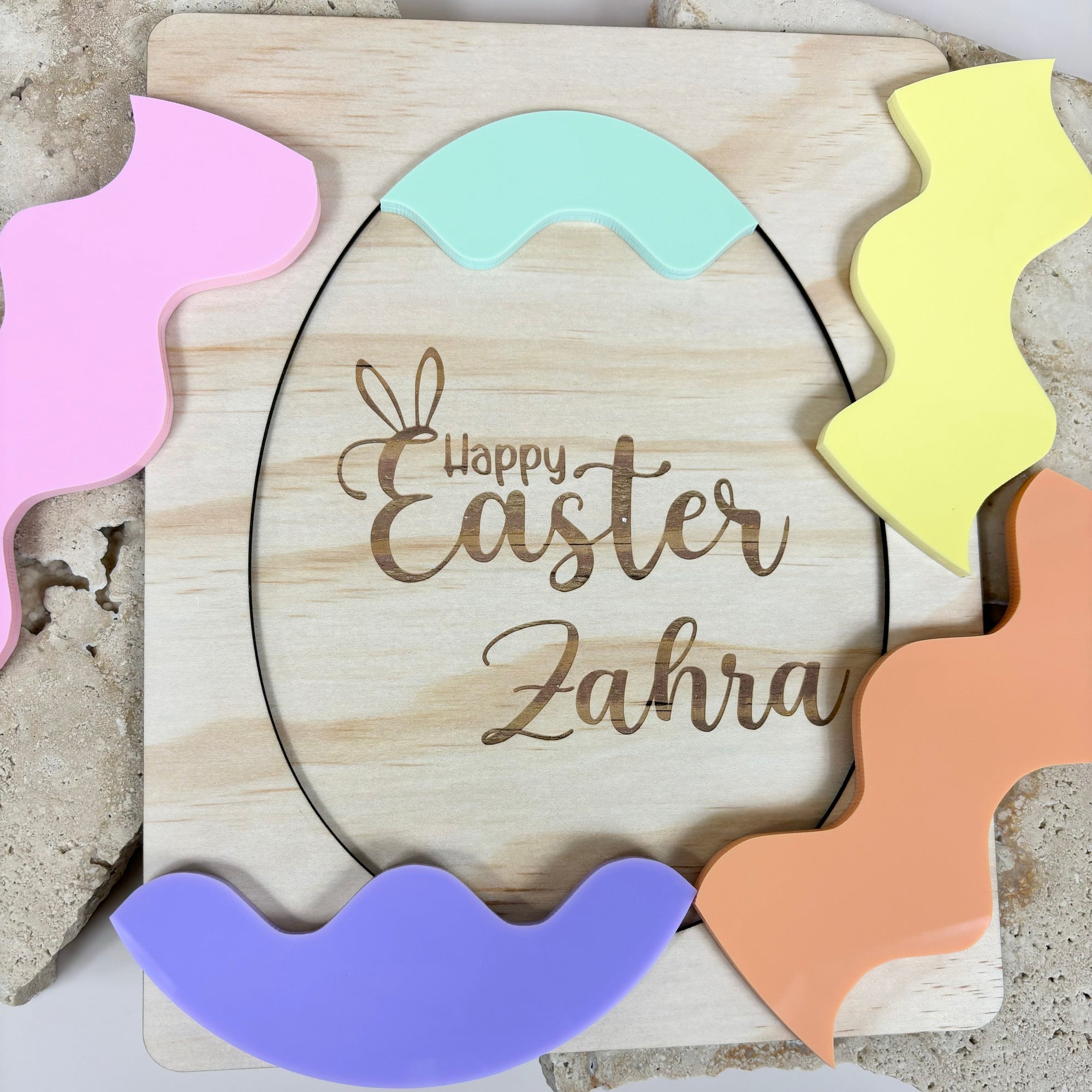 Personalised Easter puzzle 