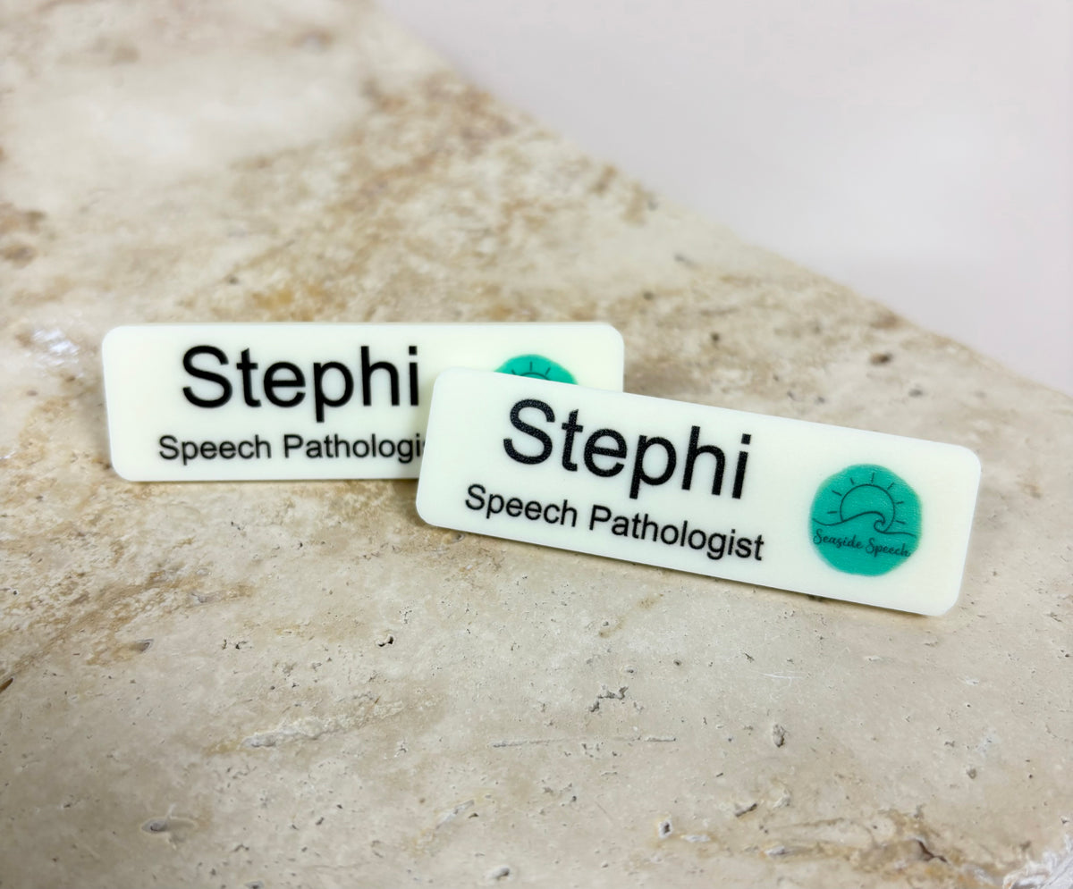 Custom name badges 