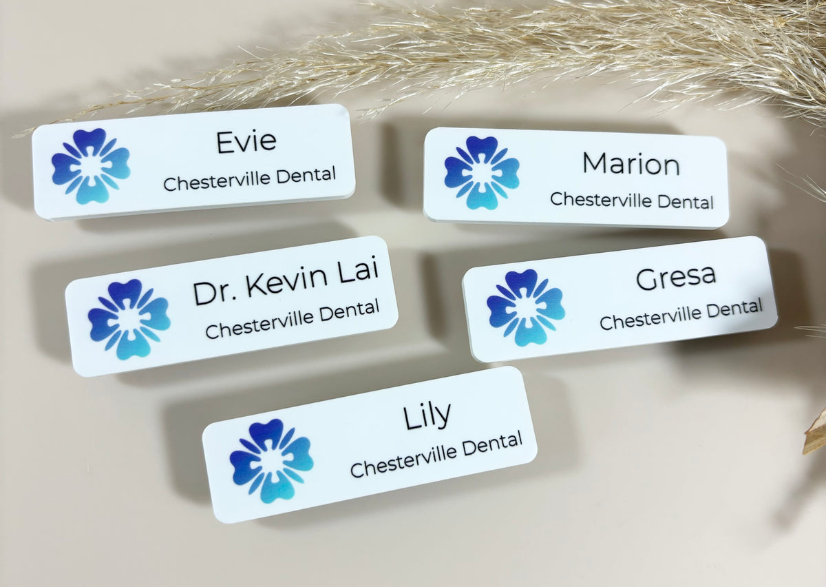 Custom name badges 