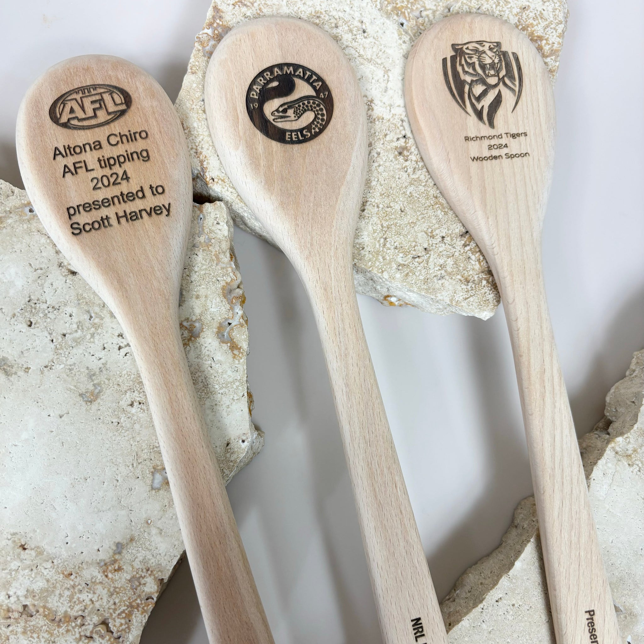 Engraved wooden spoon | Personalised spoon - Laser Edge Designs ...