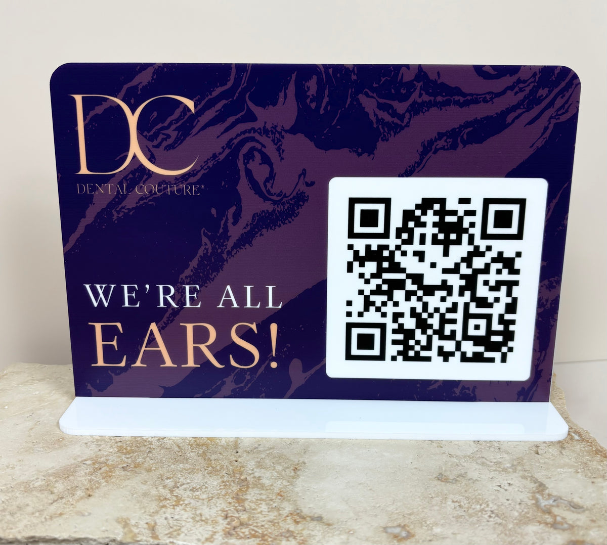 Custom business stand 