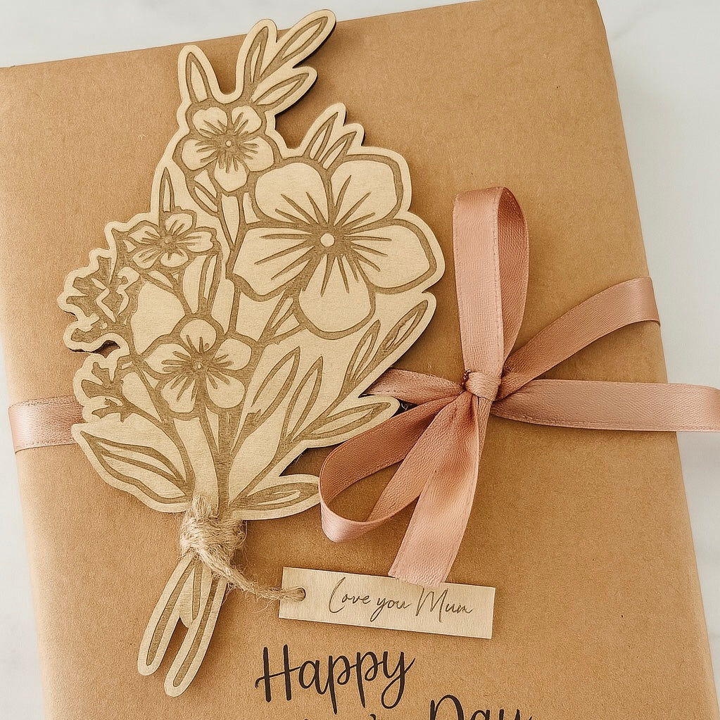 Engraved Mother’s Day flowers 
