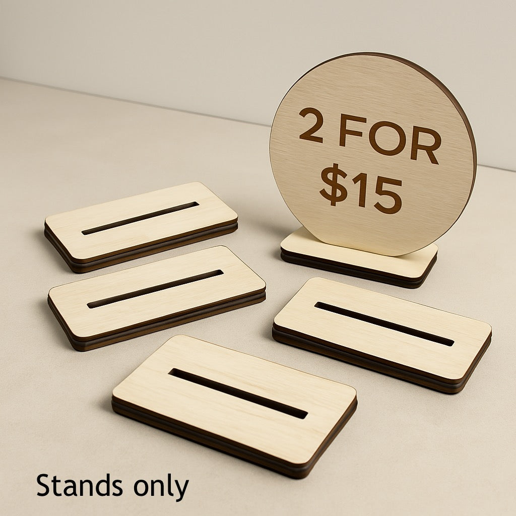 Price disc stands 