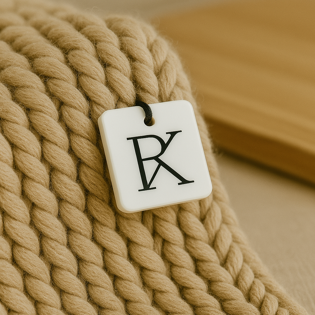 Acrylic product tags 