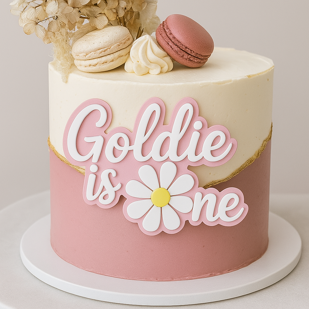 Custom 3D cake fropper 