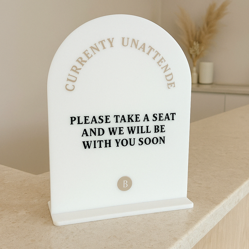 Large custom counter stands 