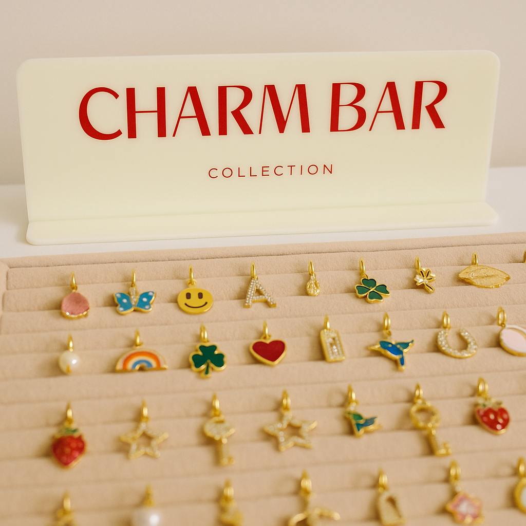 Slim counter stands 
