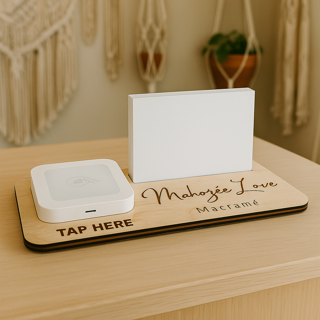 Mini square and card holder 