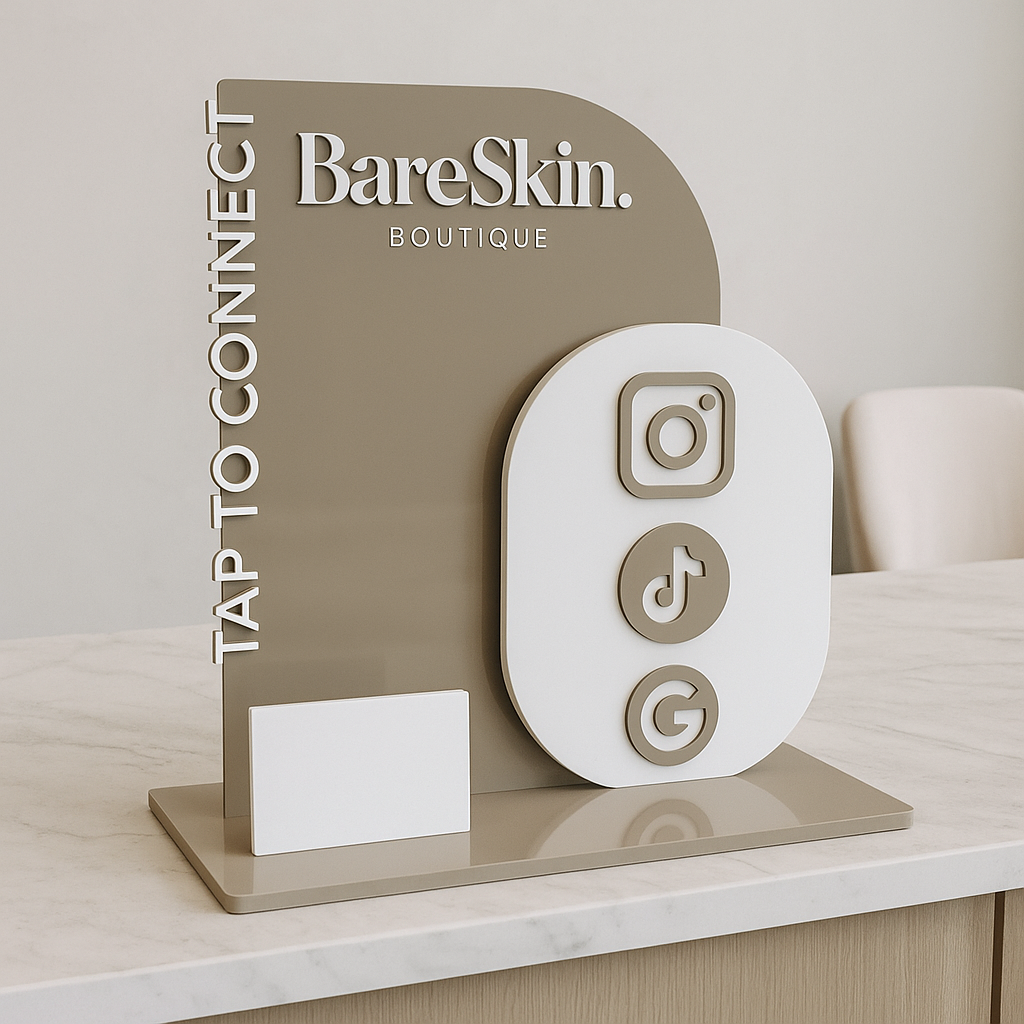 NFC business stand 