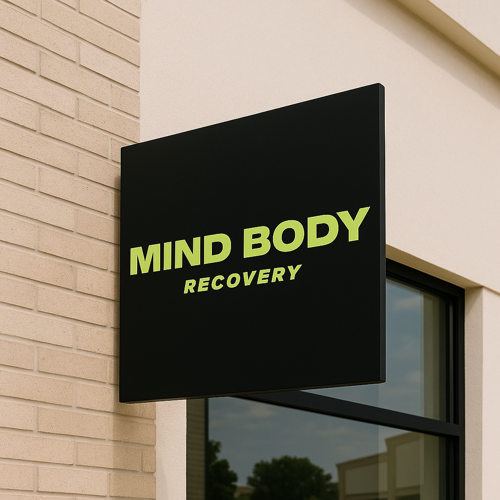 Flat panel sign 