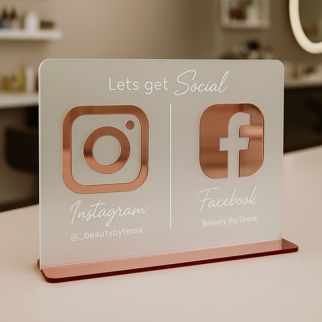 Let’s get social stand 