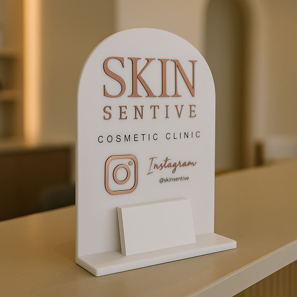 Custom logo card holder 