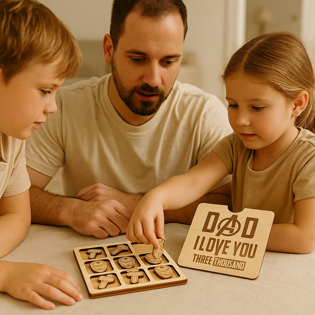 Father’s Day tic tac toe 
