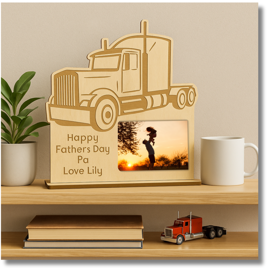 Truck photo frame 