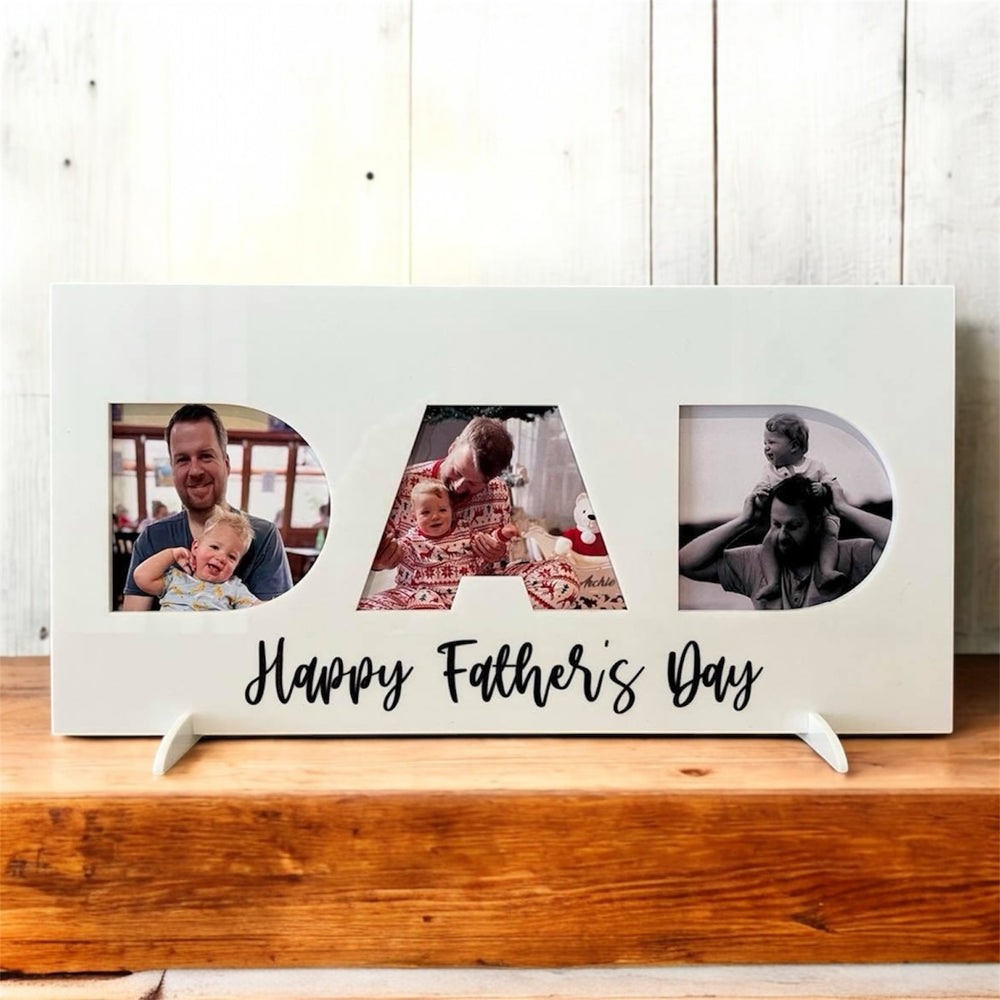 Father's Day frame | Dad frame - Laser Edge Designs