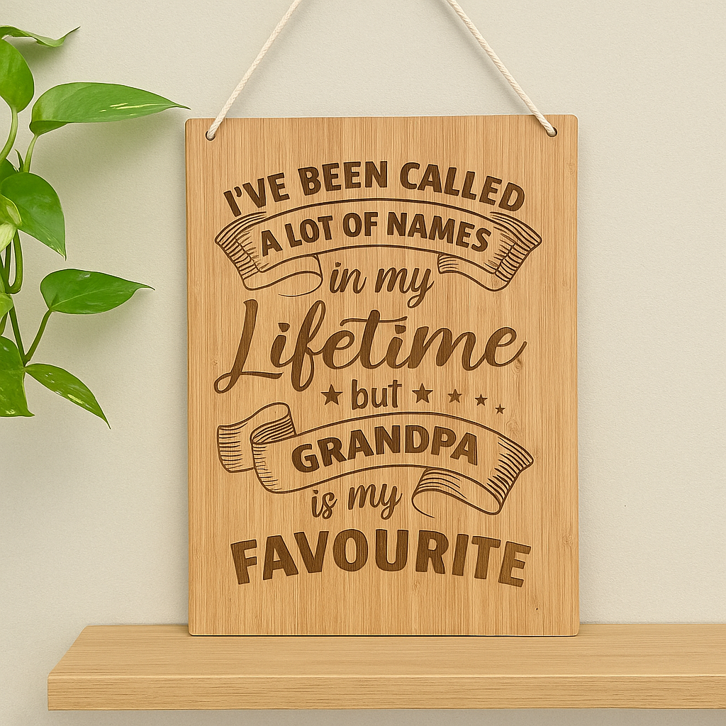 Father’s Day plaque 