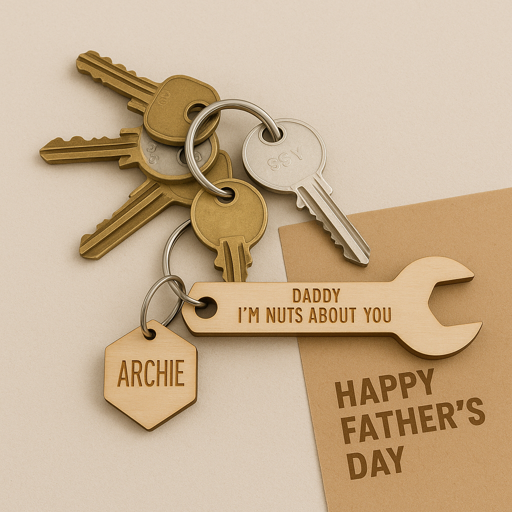 Father’s Day keychain 