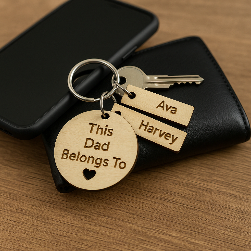 Father’s Day keychain 