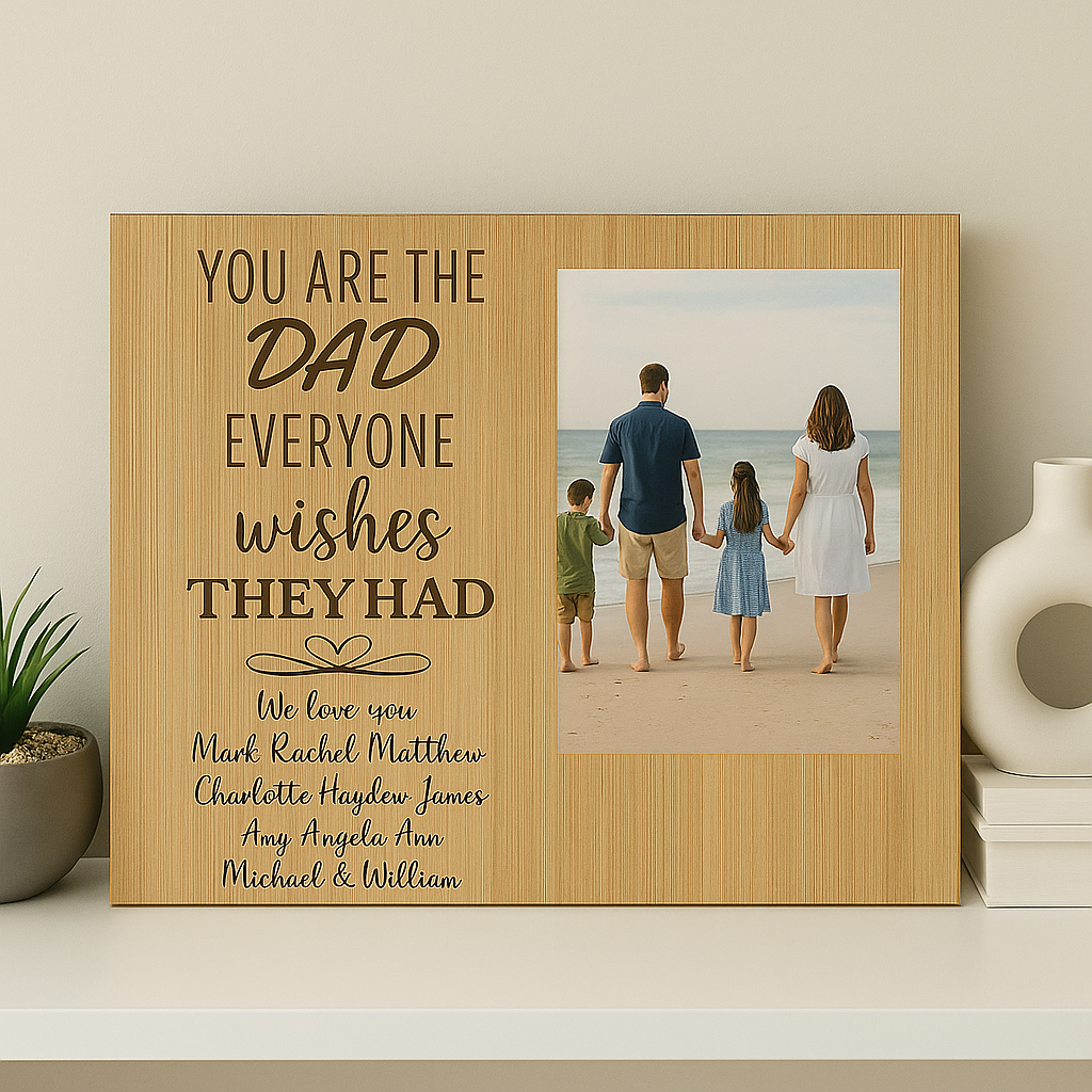 Father’s Day photo plaque 