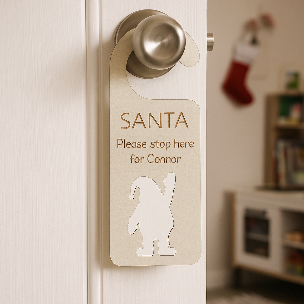Christmas door hanger 