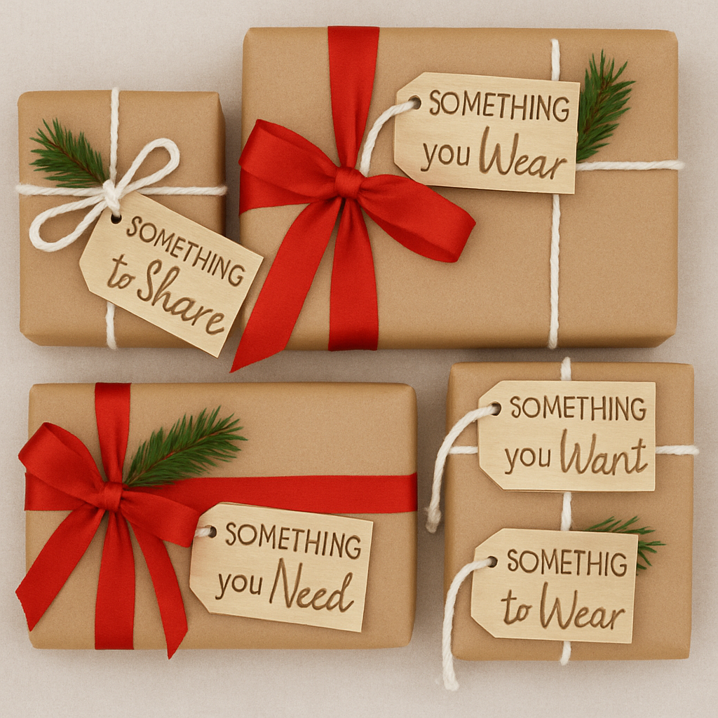 Christmas gift tags 