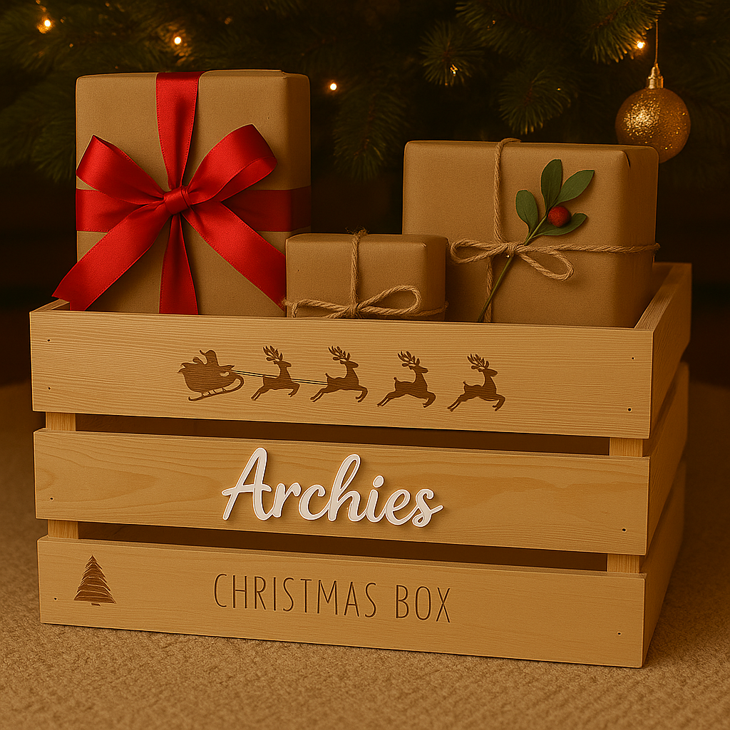 Personalised Christmas box 